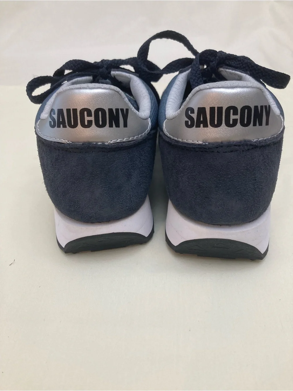 Saucony Kids Navy and Light Blue Lace-Up Sneakers 5.5